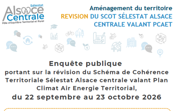 Enquête publique – Révision du SCoT